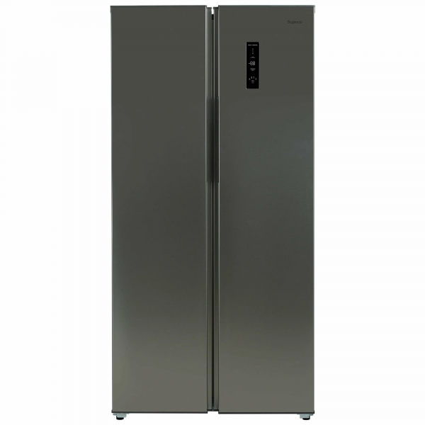 Холодильник Бирюса SBS 400 I, 400 л, внешнее покрытие-металл, размораживание - No Frost, дисплей, 83.6 см х 171.2 см х 61 см