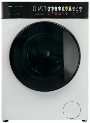Стиральная машина с сушкой CENTEK CT-1975, 10/6 кг, 1400 об/мин, 10 режимов, с паром