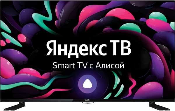 43" Телевизор BBK 43LEX-8287/UTS2C, 4K Ultra HD, черный