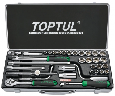 Набор торцевых головок Toptul GCAT3403 34 предмета