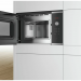 Микроволновая печь встраиваемая Bosch BFL523MS0, черный, Serie  4, 20л.