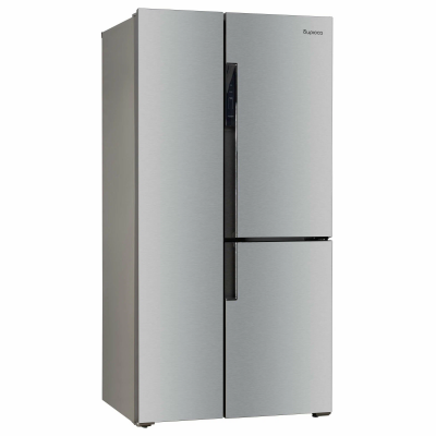 Холодильник Бирюса TD 563 I, 552 л, внешнее покрытие-металл, размораживание - No Frost, дисплей, 91.1 см х 183 см х 70.6 см