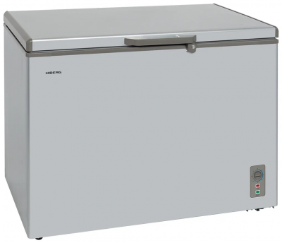 Морозильный ларь HIBERG PF 42L2GS, серебристый