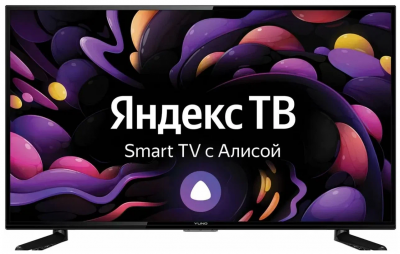 Телевизор LED Yuno Яндекс. ТВ ULX-43FTCS2234 черный