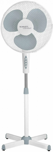 Напольный вентилятор Scarlett SC-SF111B20, white
