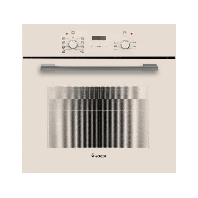 Духовой шкаф GEFEST 622-02 В1, кремовый, телескопические направляющие, усиленный гриль с конвекцией, гидролизная очистка