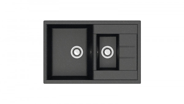 Кухонная мойка Berge 7612 (черный)