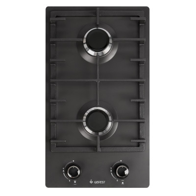 Газовая варочная панель GEFEST ПВГ 1002 К2, атериал решеток варочной поверхности Чугун