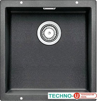 Кухонная мойка Blanco Subline 400-U (темная скала) [518961]
