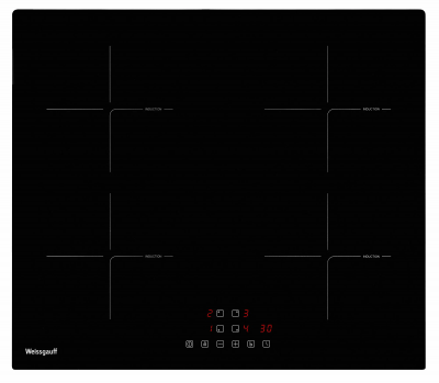 Индукционная варочная панель WEISSGAUFF HI 632 BA 