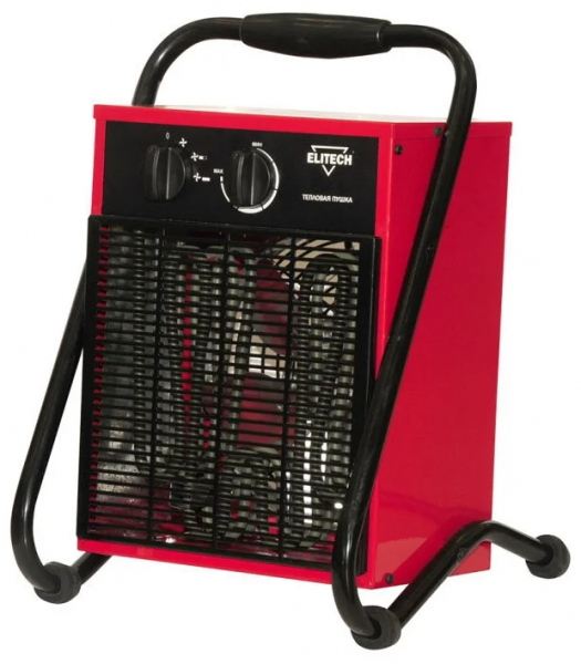Электрическая тепловая пушка ELITECH ТВ 5ЕТ без горелки (4.5 кВт)