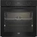 Духовой шкаф Beko BBIM18300BS, чёрный, 72 л, 12 режимов, телескопические направляющие