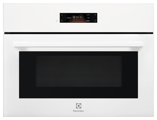 Микроволновая печь встраиваемая Electrolux EVM8E08V,42 л, 1000 Вт, гриль, автоматическая разморозка, дисплей