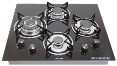Газовая варочная панель Ginzzu HCG-441, черный