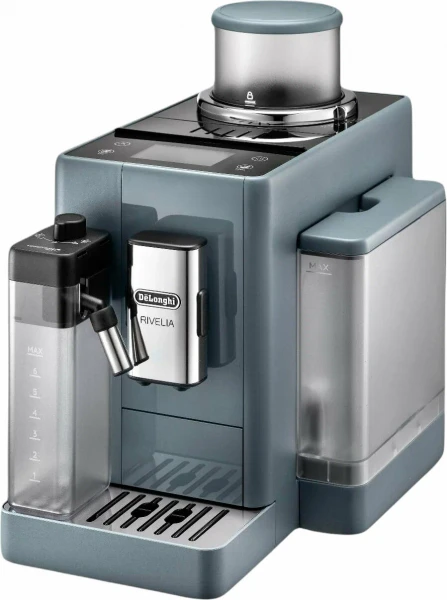 Кофемашина Delonghi Rivelia EXAM440.55. G, сенсорное управление, 19бар, серый
