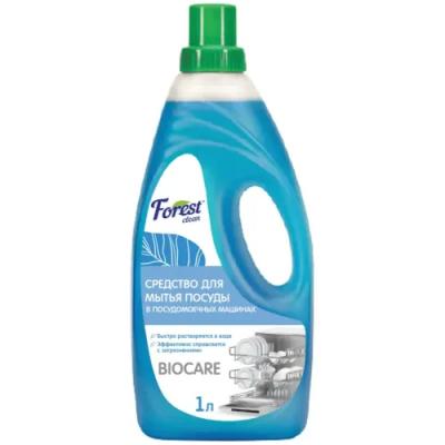 Средство для мытья посуды в посудомоечных машинах FOREST CLEAN 1 л