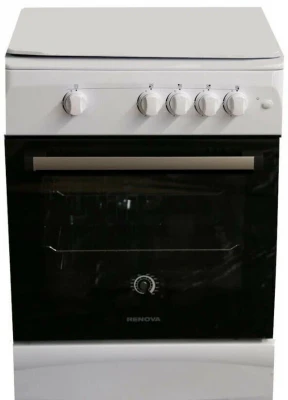 Газовая плита RENOVA SG6G-LCDW
