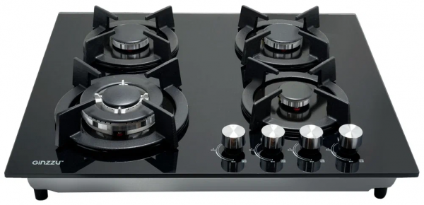 Газовая варочная панель Ginzzu HCG-445, черный