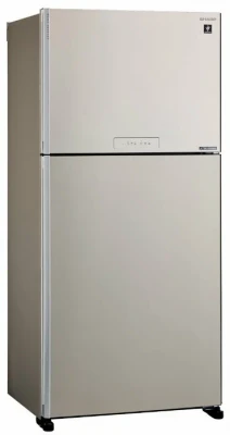 Холодильник Sharp SJ-XG60PMBE, 600 л, внешнее покрытие-металл, размораживание - No Frost, дисплей, 86.5 см х 187 см х 74 см