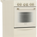 Кухонная плита GEFEST 6100-02 0182, газ-контроль духовки, эмалированная, электроподжиг, 52 л