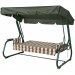 Садовые качели 3-местные Удачная мебель Ибица A52G.317, до 350 кг