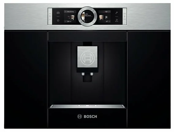 Эспрессо кофемашина Bosch CTL636ES1, Serie 8, One Touch Double Cup, milkClean, блокировка от детей