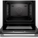 Электрический духовой шкаф Bosch HSG636BB1, черный,  Serie 8, EcoClean, переключатель Control Ring, 12 режимов