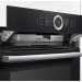 Электрический духовой шкаф Bosch HSG636BB1, черный,  Serie 8, EcoClean, переключатель Control Ring, 12 режимов