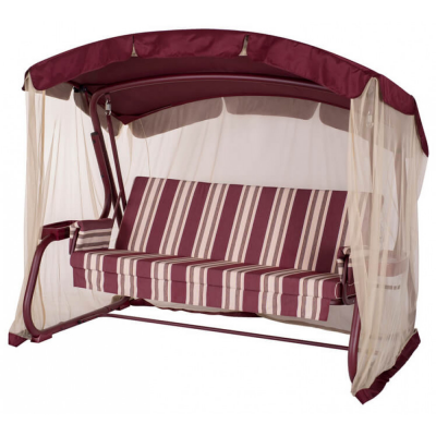 Садовые качели 3-местные Удачная мебель Милан A51R.304, до 350 кг