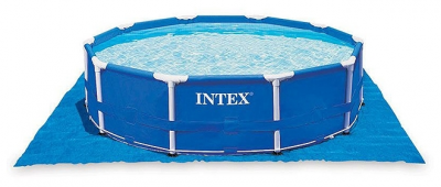 Подстилка под бассейн Intex 28048, 472х472см, для бассейнов 244/305/366/457см