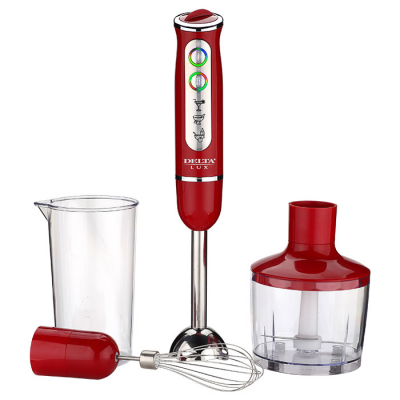 Погружной блендер Delta Lux DL-7039B (красный)