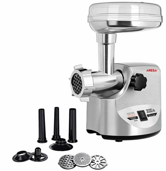 Мясорубка Aresa AR-2105 производительность 3кг/мин, 3000Вт