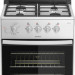 Газовая плита DARINA 1B1 GM441 018 W, электроподжиг, 4 конфорки, эмалированная, 50 л