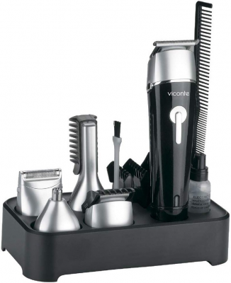 Машинка для стрижки Viconte VC-1476 (черный/серебристый)