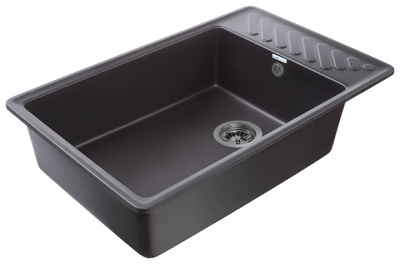 Кухонная мойка GranFest QUARZ GF-ZL51 (черный)