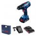 Дрель-шуруповерт Bosch GSR 180-LI Professional 06019F8109 (с 2-мя АКБ, кейс)