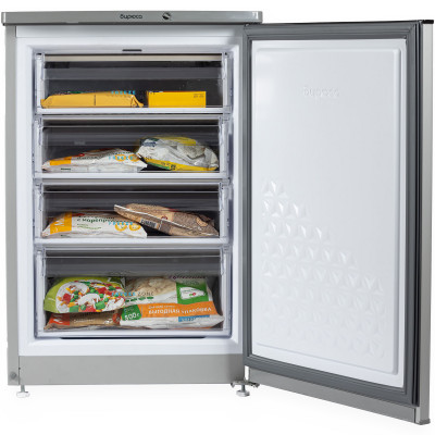 Морозильная камера Бирюса M514, объем 110 л, A+, механическое управление, перевешивания двери