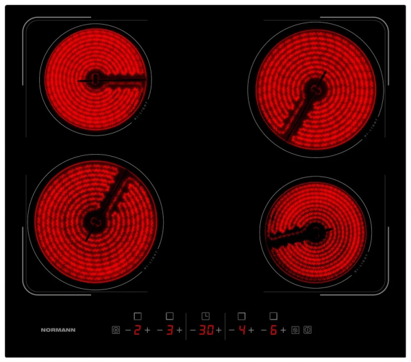 Варочная панель Normann BHC-6410A.BK