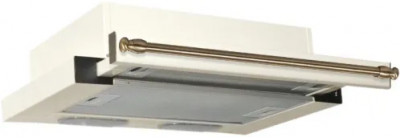 Кухонная вытяжка Elikor Интегра 60П-400-В2Л (топленое молоко/рейлинг бронза)