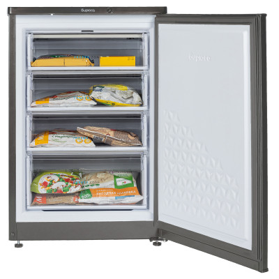 Морозильная камера Бирюса W514, объем 110 л, A+, механическое управление, перевешивания двери