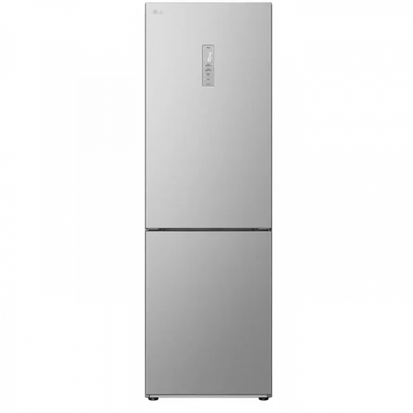 Холодильник LG GC-B459ANMW, серебристый, No Frost, инверторный, с нижней морозильной камерой