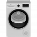 Сушильная машина Beko B3T47238, белый, конденсационная, загрузка 7 кг, A, 15 программ сушки 