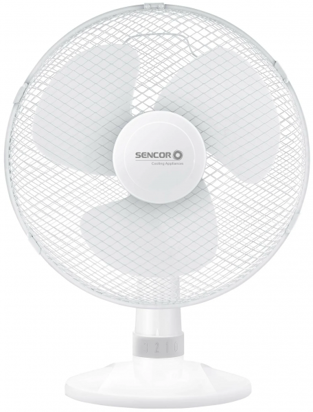 Настольный вентилятор Sencor SFE 3027WH, white