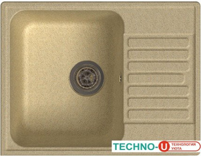 Кухонная мойка GranFest QUARZ Z-13 (бежевый)