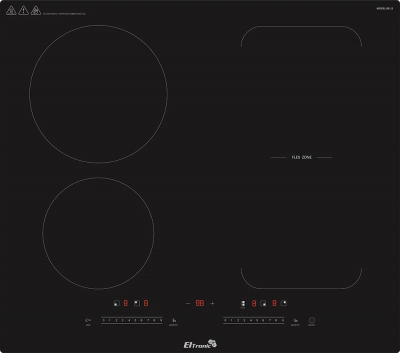 Варочная панель ELTRONIC (88-15) 4 конфорки индукционная черный