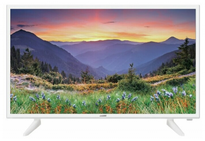 24" Телевизор BBK 24LEM-1090/T2C, белый
