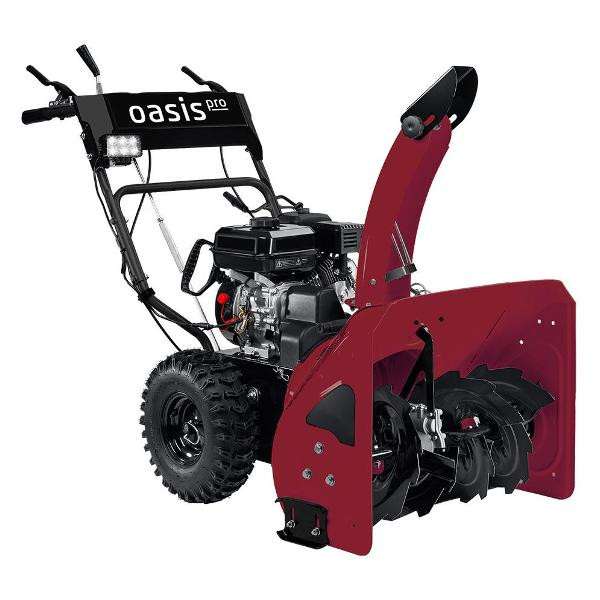 Снегоуборщик OASIS SM-7/61К PRO бордовый