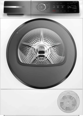 Сушильная машина Bosch WQB245ALSN, Serie 8, отдельностоящая, А+++, конденсационная, загрузка 9 кг, 14 программ сушки