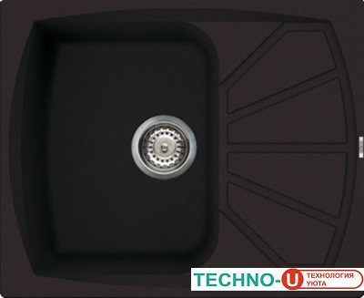 Кухонная мойка Elleci Living 125 Nero 54