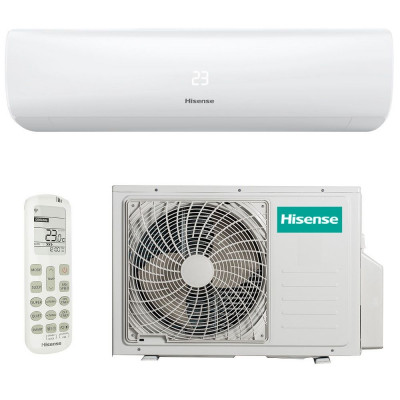 Инверторная сплит-система Hisense серии CITY DC Inverter AS-13UW4RYRCM04, 37м², I Feel, ночной режим, Dimmer